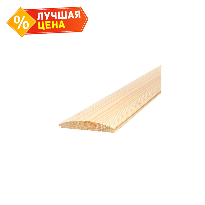 Блок-хаус 36х145х4000 мм АВ Хвоя