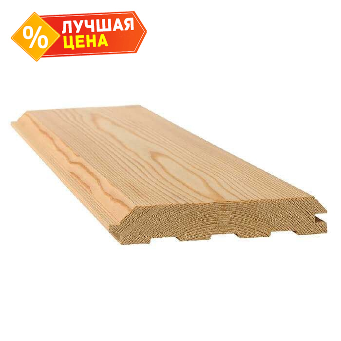 Имитация бруса 16х145х6000 мм Прима Лиственница